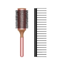 Расческа Dyson Round Brush Pale Rose + Detangling Comb 9BWrfAriiKhK27Lc4Pa913 - фото 27812