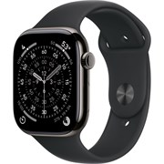 Apple Watch Series 11 42mm Slate Titanium Case with Black Sport Band (S/M) AmLEzUqji0efHpGzj0PvU1
