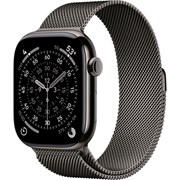 Apple Watch Series 11 46mm Slate Titanium Case with Slate Milanese Loop (M/L) c400K0vojfFFWVglvyVCD3