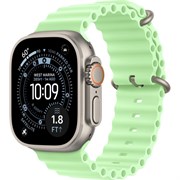 Apple Watch Ultra 3 2025 49mm Natural Titanium Case with Neon Green Ocean Band evEZ2KhcjfeeJGdTOLfqV1