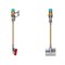 Вертикальный беспроводной пылесос Dyson V12s Detect Slim Submarine Complete (SV46) Gold/Gold i44FSxxNj-1CDDExFViJf2 - фото 32323