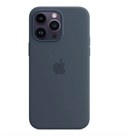 Чехол накладка iPhone 14 Pro Max 6.7" Silicone Case Magsafe + iC Storm blue Bc44RrcohJc5a-L4UDy2G2 - фото 17135