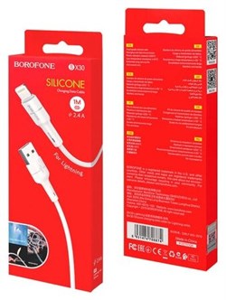 кабель BOROFONE BX30 белый Lightning 1м QnIyGwDAgvae8egM0DTjA1 - фото 17347