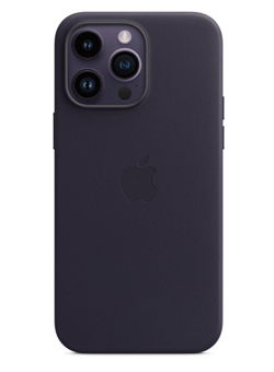 Чехол накладка iPhone 14 Pro Max Leather Case (Magsafe IC) Ink B0eHMxwphtsAeP-je0EHz1 - фото 17489