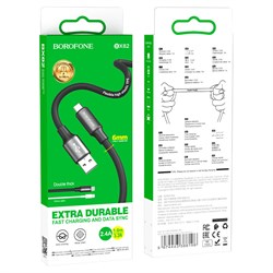 кабель BOROFONE BX82 черный Micro-USB 1м QO3pfLwAj43z7Y0Z07df61 - фото 17804
