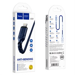 кабель hoco. X59 черный Lightning 1м c7No04iYjYvGau5-XFQZY0 - фото 18928