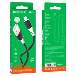 кабель BOROFONE BX79 черный USB to Lightning 1м PBl70sD7g7Jxl7CmuDJuI2 - фото 19294