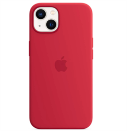 Чехол накладка iPhone 13 6.1" Silicone Case (Magsafe IC) Red SSynUjFyh9nK4QuVxRhK00 - фото 19423