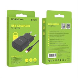 BOROFONE BA48A черный USB/Lightning 1m IyWXgVfCgZ0NfkFGXb9kw0 - фото 20065