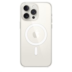 Чехол накладка iPhone 15 Pro Max Clear Case with Magsafe qPy9iTA7iW5V6qFWY89Bt3 - фото 20802