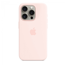 Чехол накладка iPhone 15 Pro Silicone Case MagSafe Light Pink HbNTkydFgwfyZ4G3ENjiI1 - фото 20803