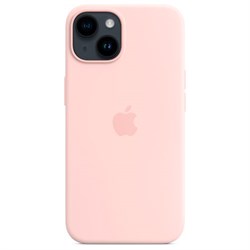 Чехол накладка iPhone 14 Pro Silicone Case MagSafe Chalk Pink XTWYgm0Zg2ouTTHqdDBmg0 - фото 20809