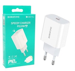 Блок BOROFONE BA38A Plus 20W Type-C yhA5xDt2iGtlH5he1njZc2 - фото 20958