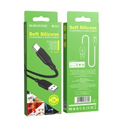 кабель BOROFONE BX42 черный USB to Type-C 1м mlOOKCuVhVQ9ZSdXZbUn00 - фото 21136