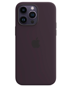 Чехол накладка iPhone 14 Pro Max 6.7" Silicone Case Magsafe + iC Elderberry clMAdtYcjs-OYe4gu2jJU1 - фото 21352