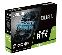 ASUS GeForce RTX 3050 6144Mb, Dual OC 6G (Dual-RTX3050-O6G) 1xDVI-D, 1xHDMI, 1xDP, Ret Dual-RTX3050-O6G - фото 27055
