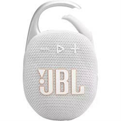 Беспроводная акустика JBL Clip 5 White Y7OhQlTmis7yWoDuD9MWO2 - фото 27061