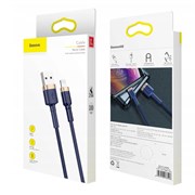 кабель Baseus USB-Lightning 1м  CALKLF-BV3 Синий/Золотистый WoMnMIfzgy1j1WjLQk6qv3
