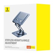 Подставка для ноутбука и планшета Baseus UltraStable Pro Series Rotatable and Foldable Laptop Stand Space Gray v8cQ-HsXj32QDUk5f-fKP1