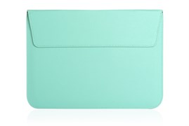 Чехол конверт MacBook 13-14" All modes Gurdini Sleeve с подставкой эко-кожа Мятный 4iNTT0HPhziMjm8hl0baK0