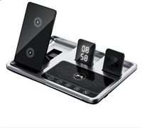 Беспроводное зарядное устройство 4 в 1 No name R11 4in1 Multifunctional Wireless Charger Gray fReMc7zQjhz1nGvVwwhuu3