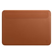 Чехол конверт MacBook 13-14" All modes Gurdini Sleeve с подставкой эко-кожа Коричневый uuxwozhyigyhWFPs3kkeZ1