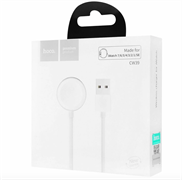 Беспроводное арядное устройство Hoco CW39 Wireless charger for iWatch White lE0bgdYPhBc7P6ZmF1eoq3