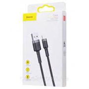 кабель USB 2.0 A (m) - Lightning (m) 2м Baseus  1.5A - Черный/Серый FSIIeroYhOJ6XJRiBJdnO2