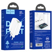 hoco. N11 белый USB+Type-C TPXlfULeiMrLcAlfSTOpt3