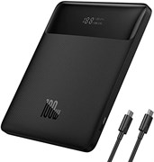 Внешний аккумулятор Baseus Blade Power Digital Display Fast Charging Power bank 20000mAh 100W Black a4KkuAk2gPiK3K0PpQlXX1