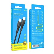 кабель BOROFONE BX51 черный Type-C to Lightning 1м Od5ggqNChWxMqZLuVmkJ30