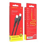 кабель BOROFONE BX51 черный Type-C to Type-C 1м pE6QpOuHhdDyAbqE4Y5he3