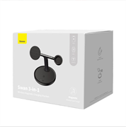 Беспроводное зарядное устройство Baseus Swan 3-in-1 Wireless Magnetic Charging Bracket 20W Black Universal version (Include: USB For Type-C 3A 1m) 891x0XWsiXStaulBzJCfJ2