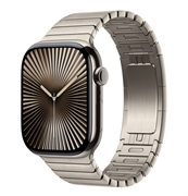 Apple Watch Series 10 42mm Link Bracelet Natural Titanium Fs4lPojIg7BWzYnP39e5E2