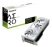 Gigabyte GeForce RTX 5070 12288Mb, Aero OC 12 Gb (GV-N5070AERO OC-12GD) 1xHDMI, 3xDP, Ret GV-N5070AERO OC-12GD