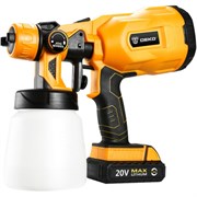 Аккумуляторный краскопульт Deko SG20DK, 20В, 800 мл, 1x3.0Ач 083-1133 083-1133