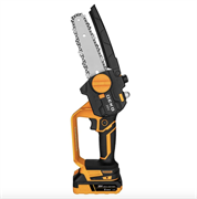 Аккумуляторная пила Deko DKCHS 20V, 6", 20В, 2x2.2Ач, 2 шины и 3 цепи в кейсе 083-2014 083-2014