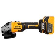 Аккумуляторная угловая шлифмашина Deko DKAG-125, 20В, 1*4.0Ач 083-1063 083-1063