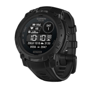 Смарт-часы Garmin Instinct 3 45mm Tactical Solar Black with Black Silicone 0100293490 KS0TzynHhpztXw1EOci1S0
