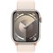 Apple Watch 9 45mm Starlight Sport Loop dRHDwR3ligOu5indccJ9f0 - фото 17415