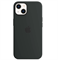 Чехол накладка iPhone 13 6.1" Silicone Case (Magsafe IC) Midnight H5O7WCq9goGBzwv90XZIY0 - фото 18278