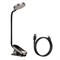 Светильник со встроенный аккумулятором на прищепке Baseus Comfort Reading Mini Clip Lamp Dark Gray d8i7CF5DhVk6k222LFJrA1 - фото 19439