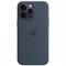 Чехол накладка iPhone 14 Pro Max 6.7" Silicone Case MagSafe Storm Blue 66nXOZcYhXO3n5yt66tao2 - фото 19731