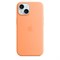 Чехол накладка iPhone 15 Silicone Case MagSafe Orange Sorbet HU1l8fZiiuMNEv-MfM0vN2 - фото 19936