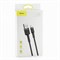 кабель USB to Lightning Baseus Чёрно/Серый 1м 2,4А PiQWQc9VgqAIHYaveYC0c0 - фото 20411
